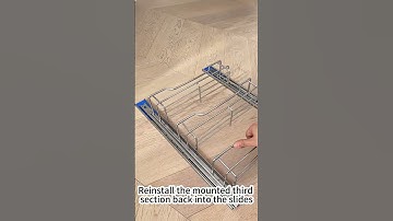 DIY an expandable spice rack using Push-to-Open Drawer Slides