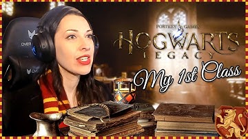 HOGWARTS LEGACY Walkthrough Part 2 - FIRST CLASS AT HOGWARTS