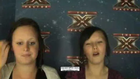 connie wheeler & claire jones x factor.