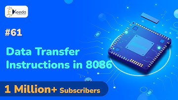 Data Transfer Instructions in 8086 Microprocessor - 8086 Microprocessor - Microprocessor
