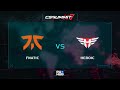 fnatic vs Heroic - cs_summit 7 - map1 - de_mirage [SSW & Anishared]