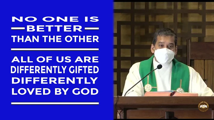 Timeless Wisdom | Homily | Differently Gifted | Tue 18thWk in Ord Time | Fr Weyms Sanchez, SJ