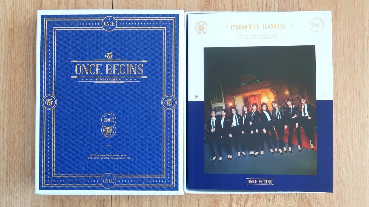 트와이스 (TWICE) ONCE Begins Fanmeeting Blu-Ray Unboxing