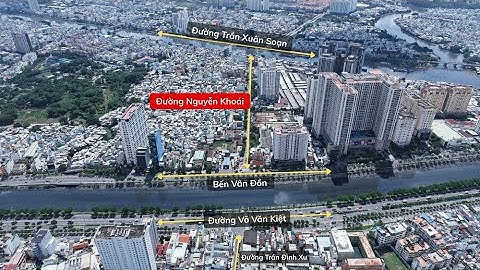 TP.HCM: Cận cảnh khu vực triển khai dự án cầu đường Nguyễn Khoái hơn 3.700 tỉ