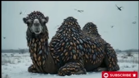Rescue Team Saves a Camel Infested with Millions of Parasites.