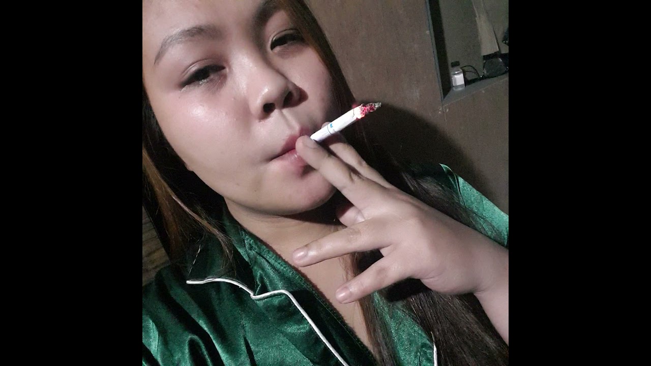 Cigarette cravings before bed.
