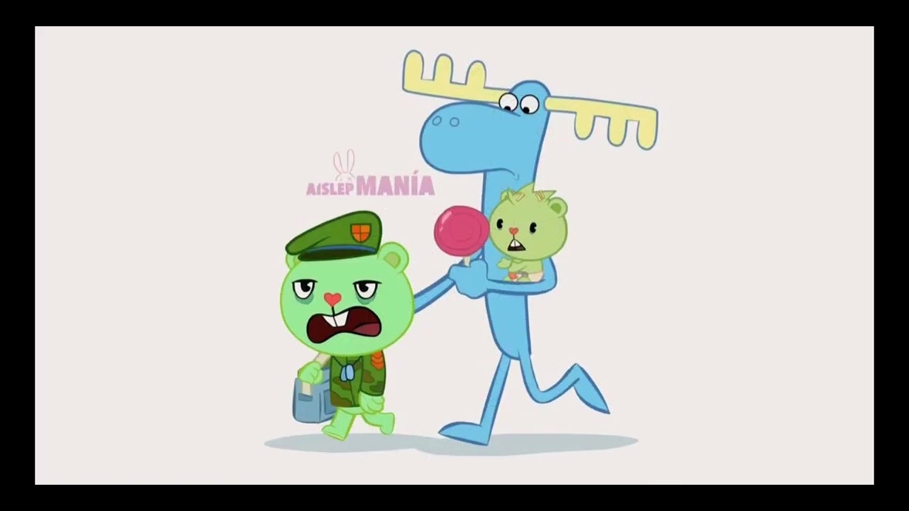 La relación de Flippy y Flaky ❤️💚Happy Tree Friends #htf fandub español/ Lean descripción 