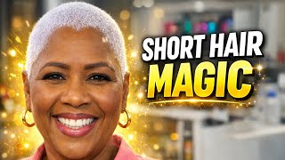 15 Gorgeous Short Hairstyles for Mature Black Women (Before & After Transformations).