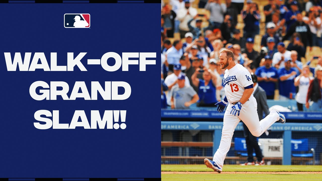 MAXIMUM POWER!!! Max Muncy DRILLS a WALK-OFF GRAND SLAM for the Dodgers!