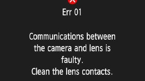 CANON ERROR 01 Killer problem-Emergency solution