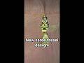 New saree tassel design with easy &amp; simple method step by step shorts #viralshort