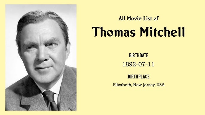 Thomas Mitchell List of Movies and TV Shows - TV Guide