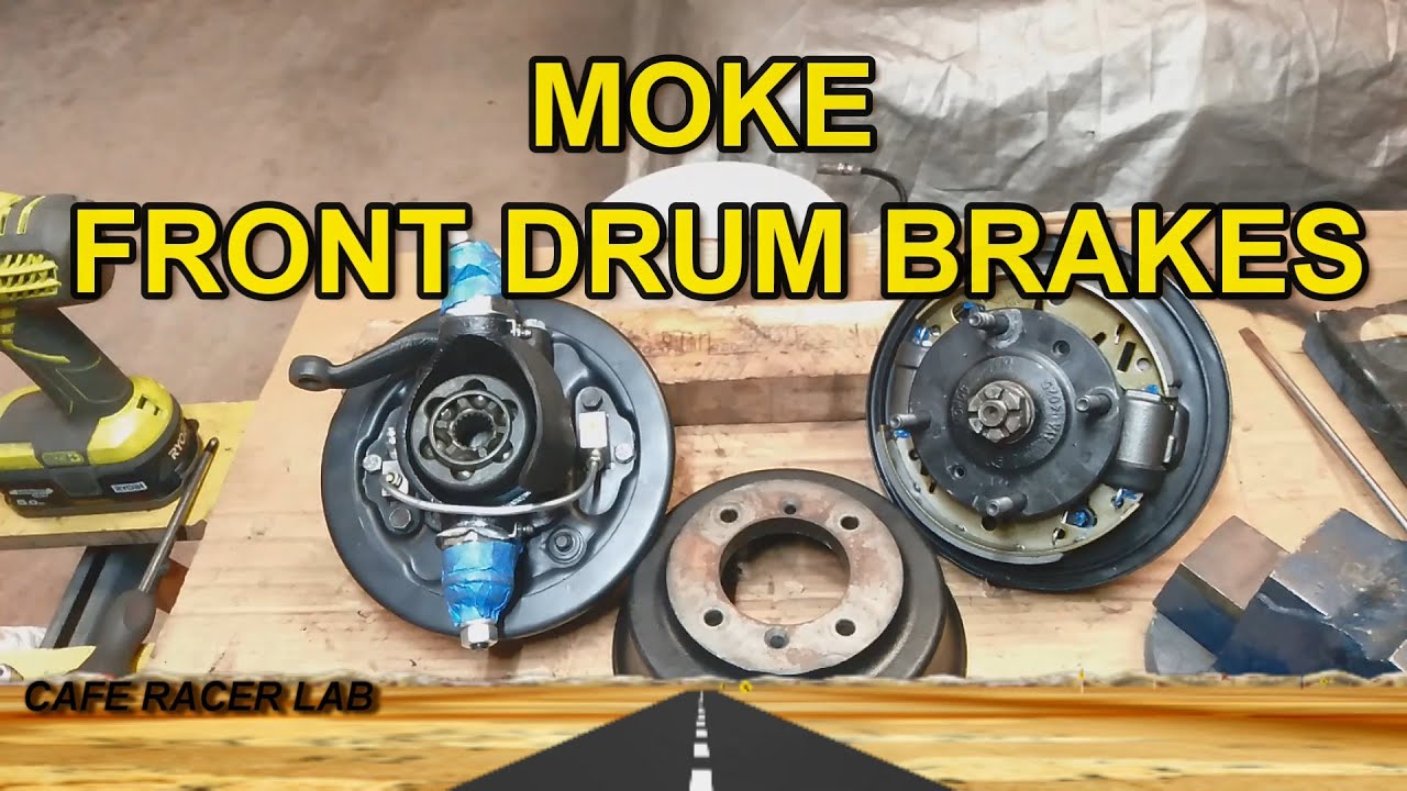 Moke Front Drum Brakes EP14 YouTube Moke Front Drum Brakes EP14 YouTube