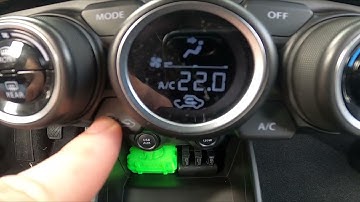 How to Enable or Disable Interior Airflow Circulation in Suzuki Swift VI (2017 – now)