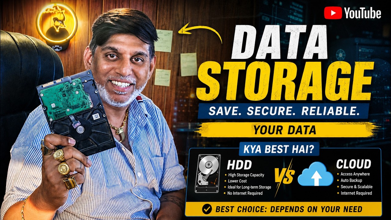 Best Data Storage Option for Backup & Files 🚀 | #inderthinks - YouTube