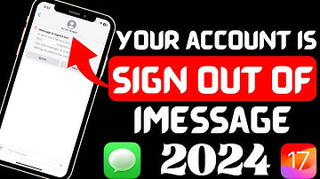 Fixed ✅ iMessage Is Sign Out 2024 |iMessages is signed out error waiting for activation 2024 |iPhone