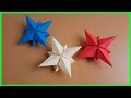 Cómo hacer una 🌟 ESTRELLA 3D 🌟 | Origami PASO A PASO