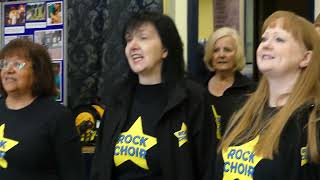 Rock Choir sing Loco In Acapulco at Wings in Wombourne (27-04-24)