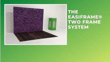 THE EASIFRAME® TWO FRAME SYSTEM