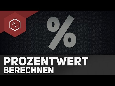 Video: Wie Man Eine Zahl In Prozent Ausdrückt