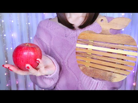 【ASMR/囁き】あなたを夢の世界に誘惑する 真っ赤なりんごのTrigeer sounds??Red APPLE Triggers!!