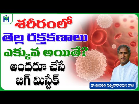 High White Blood Cell Count Causes in Telugu | Dr Manthena Satyanarayana Raju Videos | HEALTH MANTRA