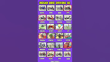 Real code 💥 Indian bike driving 3d all new cheat code update + plugin cheat code