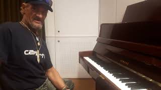 Homeless man plays Canon in D and Hotel California on piano