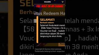 Free Fire Indonesia Server Redeem Code