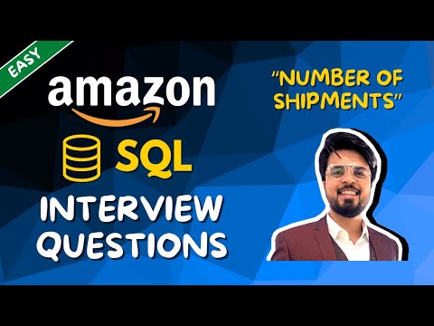 8. Number of Shipments Per Month | Amazon SQL Interview Question Explanation | Easy