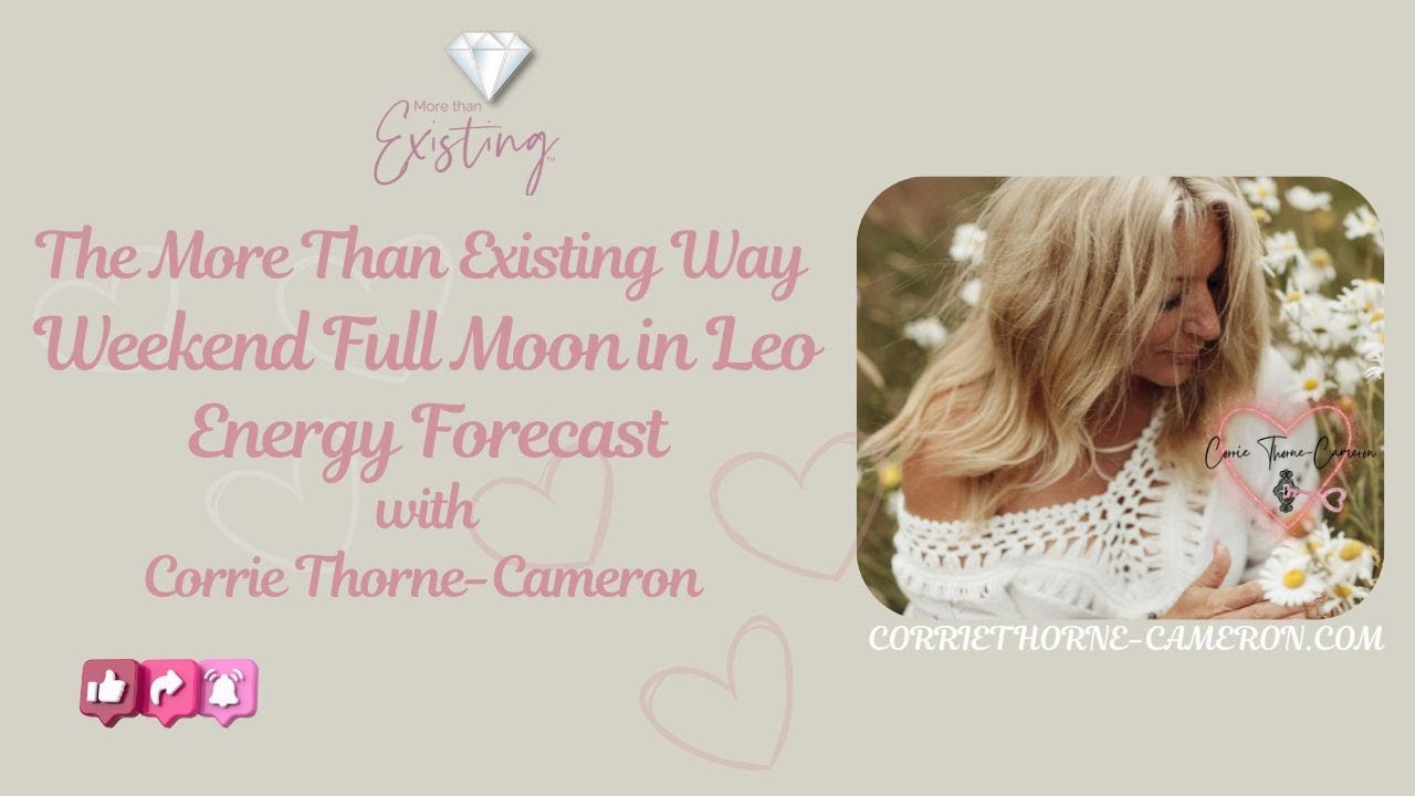 Full Moon in Leo Weekend Energy Update 2026 - YouTube