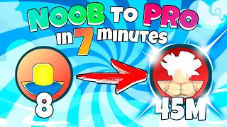 NOOB To PRO in 7 MINUTES Anime Warriors Simulator #1 | Found All New CODES | Roblox RBLX