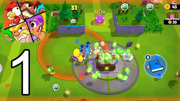 Squad Busters - Gameplay Walkthrough Part 1 - Trailer & first match (iOS,Android)