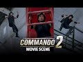 Vidyut jammwals solid fighting scene  commando 2  movie scene