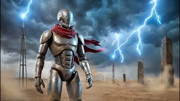 Journey of a Desert Robot – An AI Cinematic Across the Deep Desert