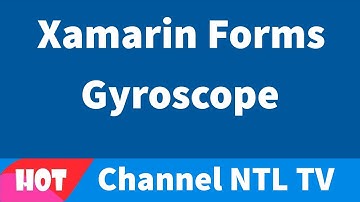 Xamarin.Essentials Gyroscope