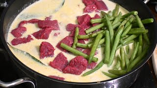 Ternera con Judías Verdes al Horno – Sencillo y Delicioso