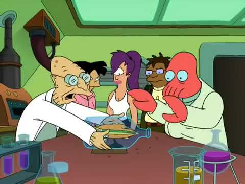 Futurama - Perfect scale model of the universe's largest bottle