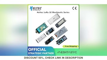 Heltec V3 Meshtastic Series ESP32 LoRa Combined Dev-board Tracker with SX1262 Chip Bluetooth WiFi, L