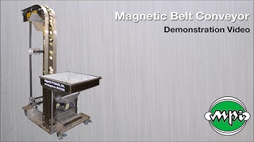 Magnetic Belt Conveyor from Magnetic Products, Inc