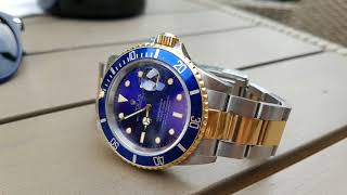 rolex 16613 blue