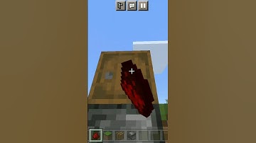 How to Make a Working Security alarm in Minecraft#shorts