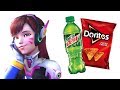 Overwatch characters and their favorite Foods/Drinks