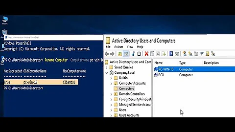 How To Remotely Rename Ad Computer Account Using Domain Controller