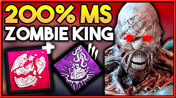 200% MOVEMENT SPEED ZOMBIES Nemesis Zombie King Build - Dead by Daylight (2022)