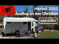 Anfahrt Ohridsee im Herbst 2020/Albanien