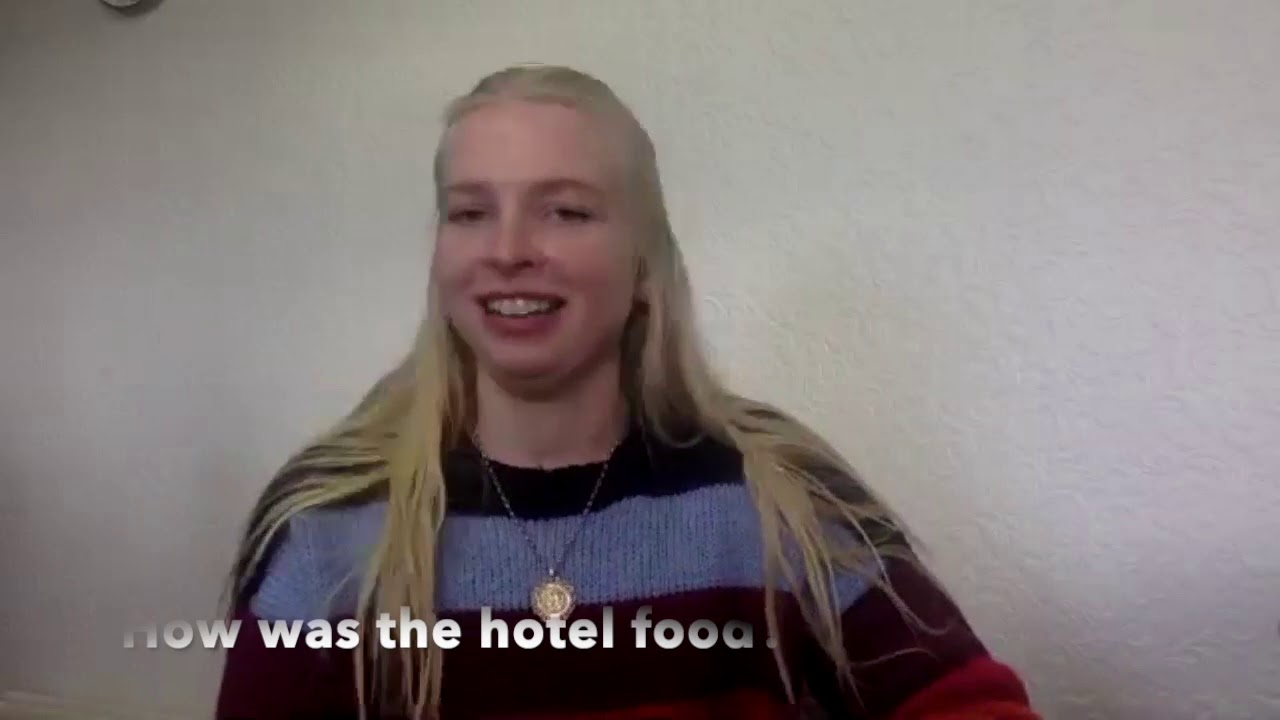 Inside a quarantine hotel.