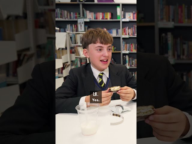 British High Schoolers Try Korean Teacake!