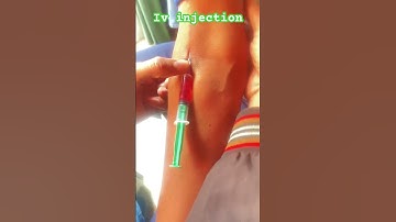 Intravenous injection use ll iv injection kese lagaye ll #ivinjection #short