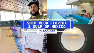 Cargo Ship Swimming Pool, Gulf Stream, Ship Coffee and Orange Juice, Florida Skyline | Life At Sea